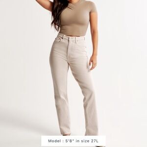 Abercrombie curve love 90’s straight